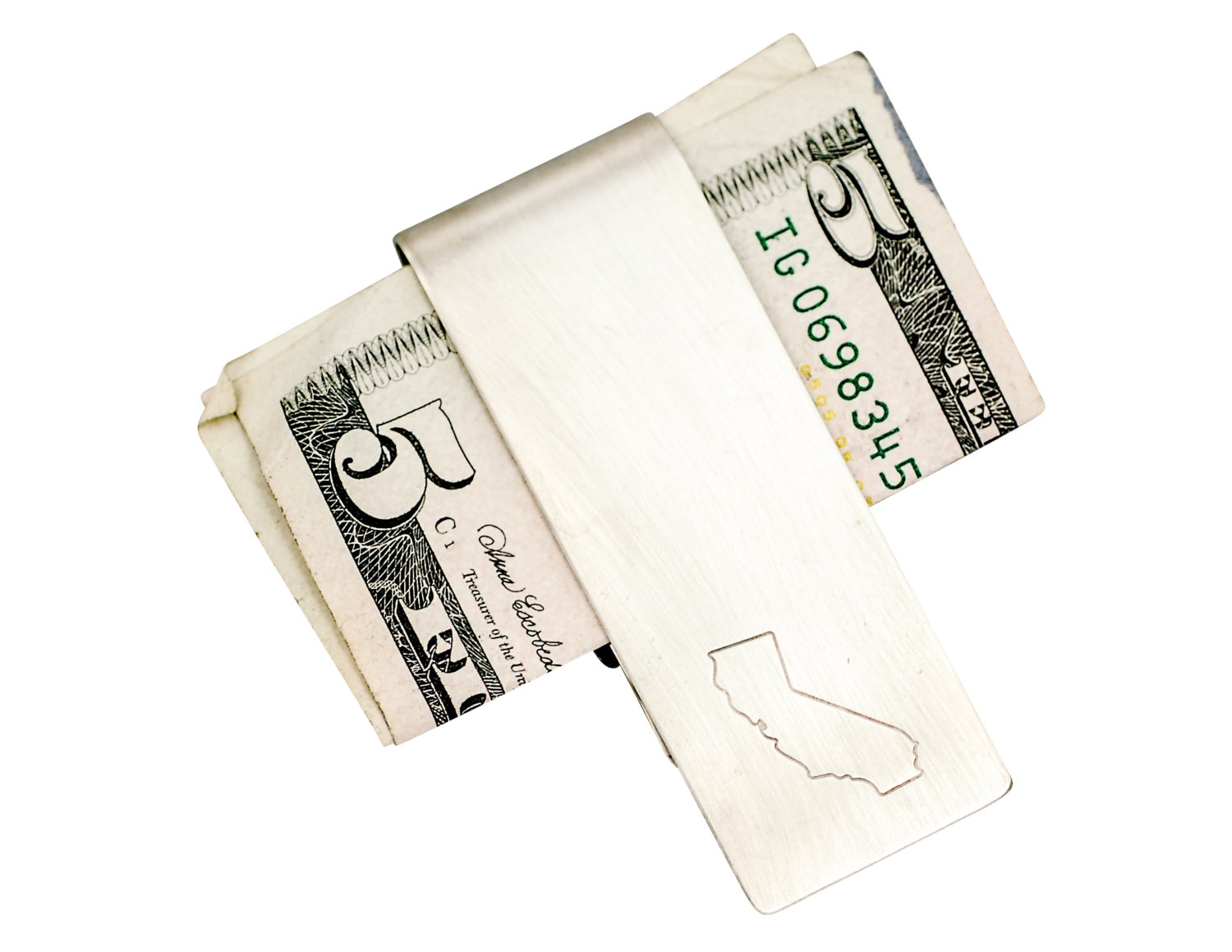 Ca Oder Tahoe Walze Gedruckt Geld Clips von TranquillaStudio