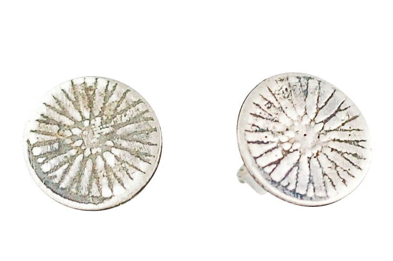 Fahrrad Rad Sterling Ohrstecker von TranquillaStudio