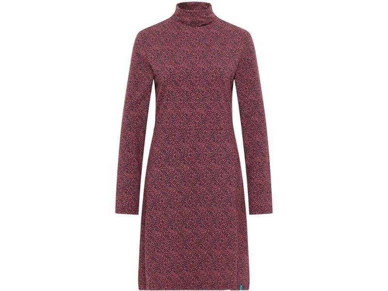 Tranquillo Minikleid tranquillo Bio-Damen-Minikleid mit Rollkragen von Tranquillo