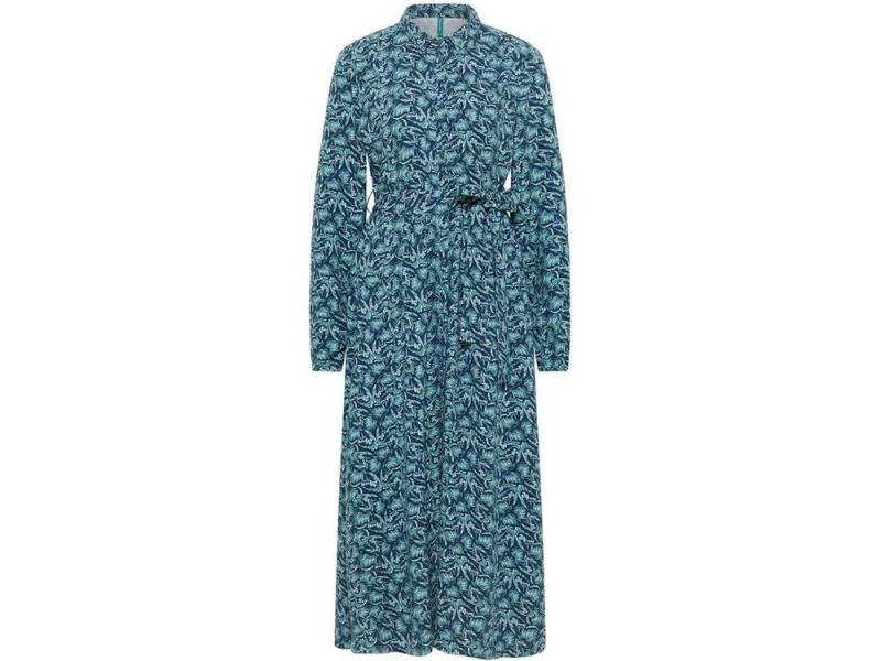 Tranquillo Maxikleid tranquillo Damen-Maxikleid mit Beinschlitz und Tas von Tranquillo