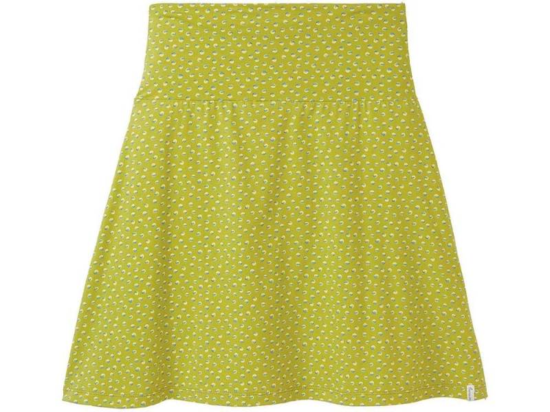 Tranquillo Sommerrock tranquillo Bio-Damen-Mini-Rock mit Kellerfalten von Tranquillo