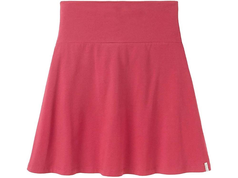 Tranquillo Sommerrock tranquillo Bio-Damen-Mini-Rock mit Kellerfalten von Tranquillo