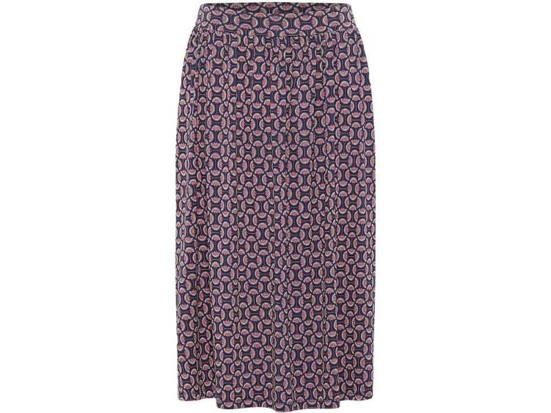 Tranquillo Sommerrock tranquillo Damen-Midirock mit gerafftem Bund von Tranquillo