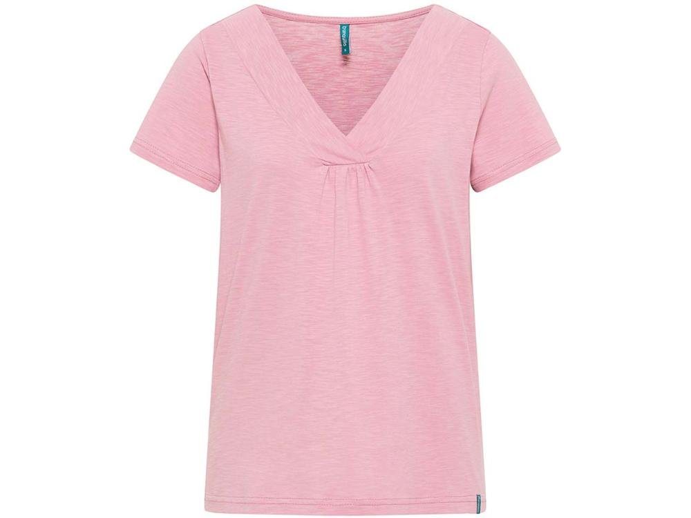 Tranquillo T-Shirt tranquillo Bio-Damen-T-Shirt aus Jersey mit V-Auss von Tranquillo