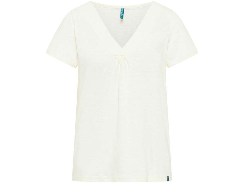 Tranquillo T-Shirt tranquillo Bio-Damen-T-Shirt aus Jersey mit V-Auss von Tranquillo