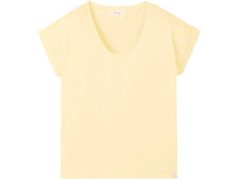 Tranquillo T-Shirt tranquillo Bio-Damen-T-Shirt mit Roll-Up-Ärmel von Tranquillo