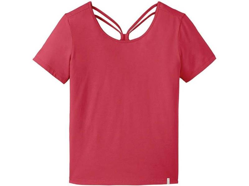 Tranquillo T-Shirt tranquillo Bio-Damen-T-Shirt mit gekreuzten Rücken von Tranquillo