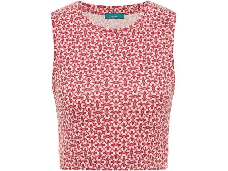 Tranquillo Tanktop tranquillo Bio-Damen-Jersey-Crop-Top mit Rundhalsa von Tranquillo