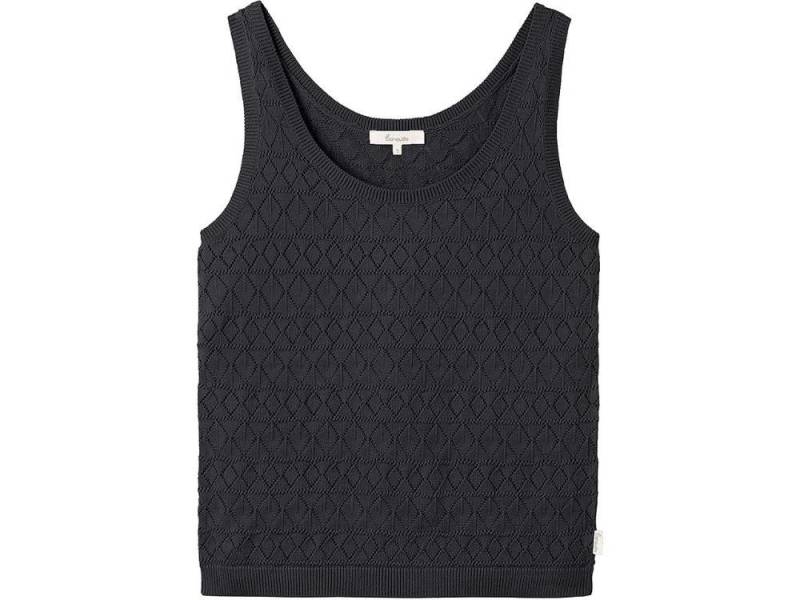 Tranquillo Tanktop tranquillo Bio-Damen-Strick-Top mit Ajour-Spitze von Tranquillo