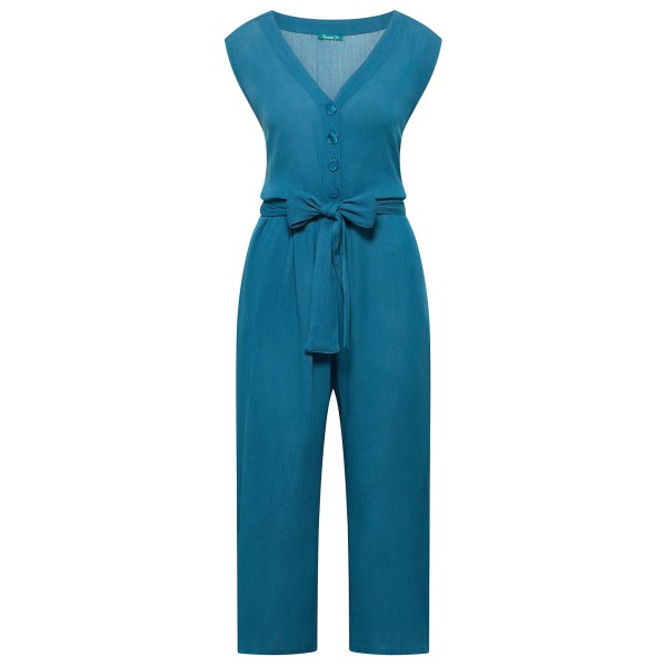 Tranquillo - Women's Crinkle Jumpsuit - Jumpsuit Gr 36;38;40;42 blau von Tranquillo