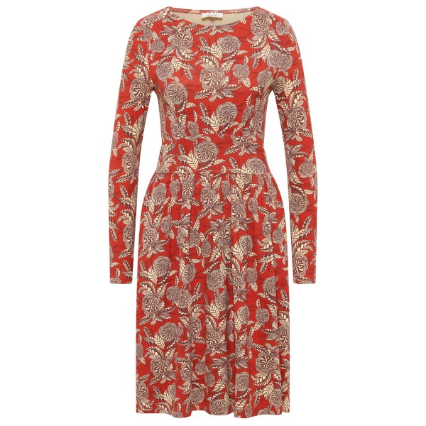 Tranquillo - Women's Feminines EcoVero-Kleid - Kleid Gr M braun von Tranquillo