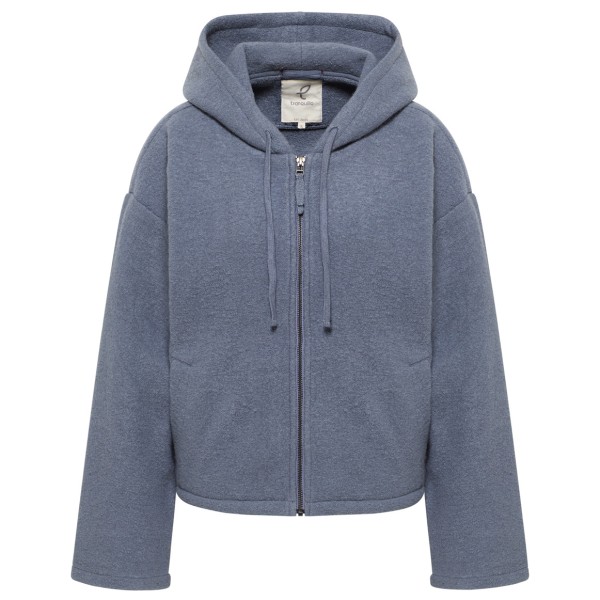 Tranquillo - Women's Gemütliche Jacke aus Walkwolle - Freizeitjacke Gr XS grau von Tranquillo