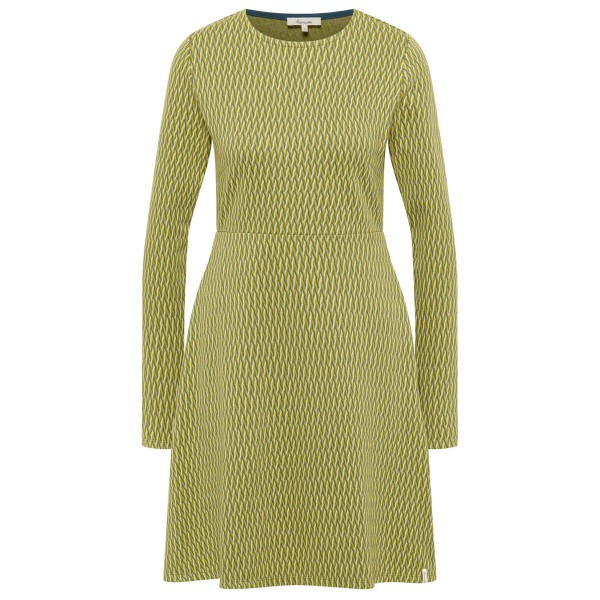 Tranquillo - Women's Gestricktes Swing-Kleid im Retro-Look - Kleid Gr S oliv von Tranquillo