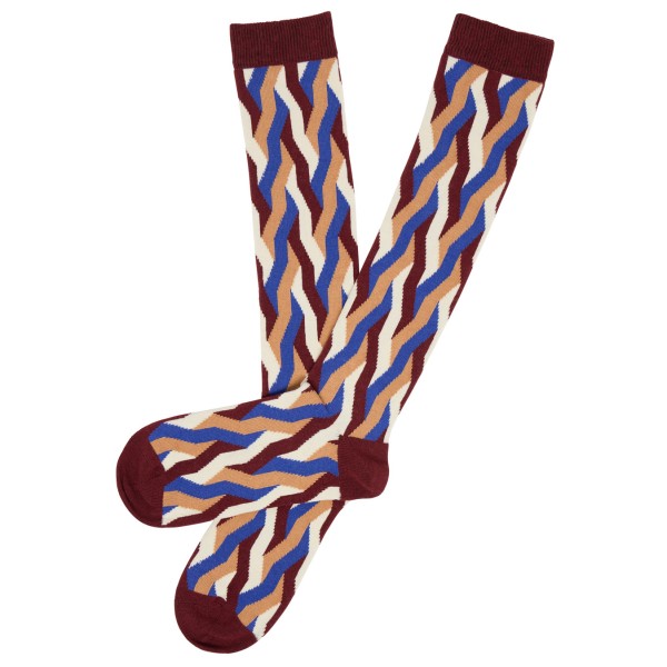 Tranquillo - Women's Kniestrümpfe Fired Brick - Multifunktionssocken Gr 35–38 bunt von Tranquillo