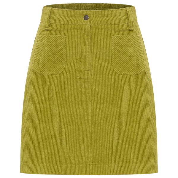 Tranquillo - Women's Minirock aus Cord - Rock Gr 42 oliv/gelb von Tranquillo