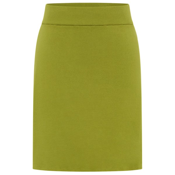 Tranquillo - Women's Strick-Rock in A-Linie - Rock Gr M oliv von Tranquillo