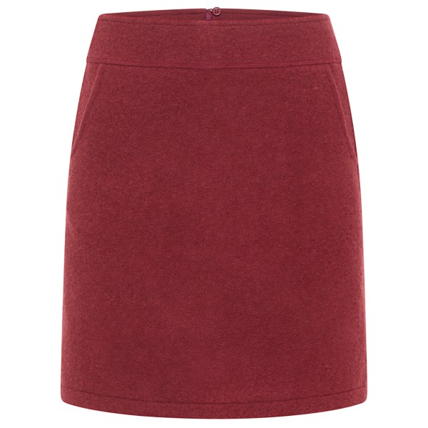 Tranquillo - Women's Walkrock aus Reiner Wolle - Rock Gr M rot von Tranquillo