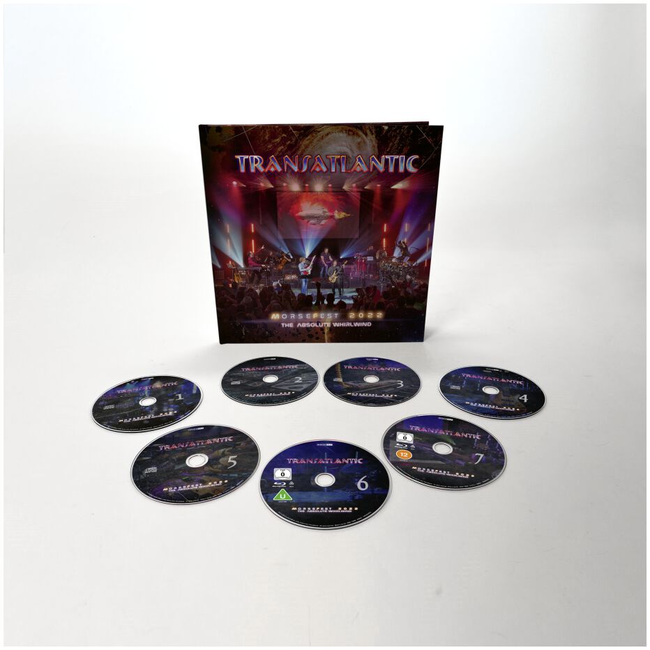Live at Morsefest 2022: The absolute Whirlwind von TransAtlantic - 5-CD & Blu-ray (Artbook, Deluxe Edition) von TransAtlantic