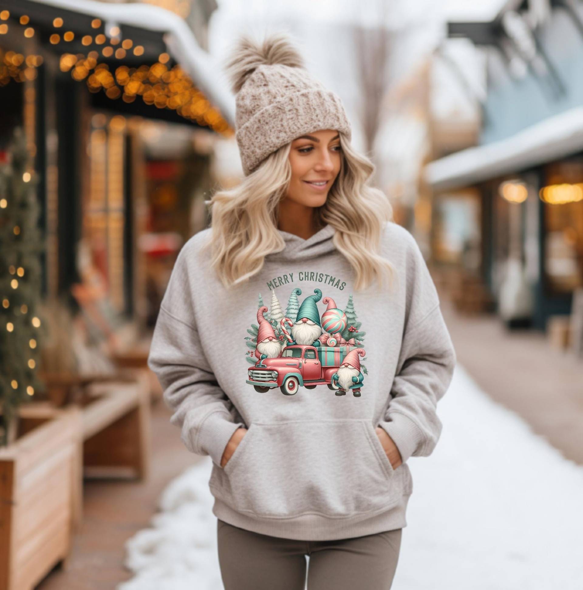 Bügelbild Weihnachten Wichtel | Weihnachtspullover Weihnachts Sweatshirt Pulli Outfit Weichnachten von TransferExperience