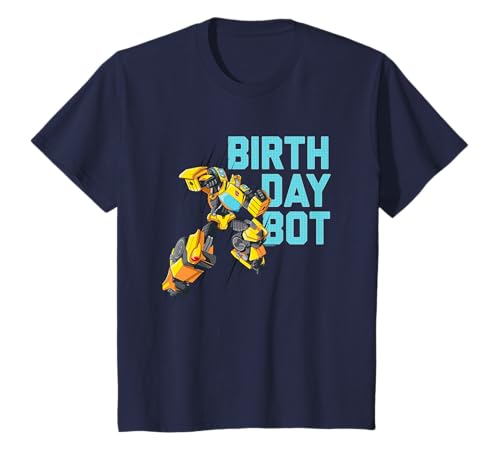 Kinder Transformers Birthday Bot Bumblebee T-Shirt von Transformers