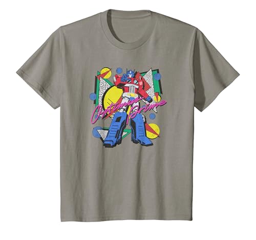 Kinder Transformers Optimus Prime Eighties Retro Shapes T-Shirt von Transformers