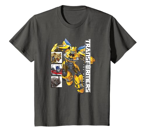 Kinder Transformers: Rise of the Beasts Box Panels Bumblebee Shot T-Shirt von Transformers
