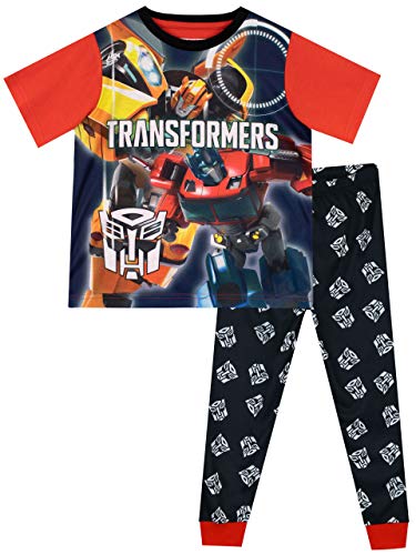 Transformers Jungen Bumblebee Optimus Prime Schlafanzug, 104 (Herstellergröße: 3 - 4 Jahre),Mehrfarbig von Transformers