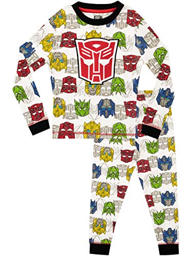 Transformers Jungen Schlafanzug - Slim Fit - 122cm von Transformers