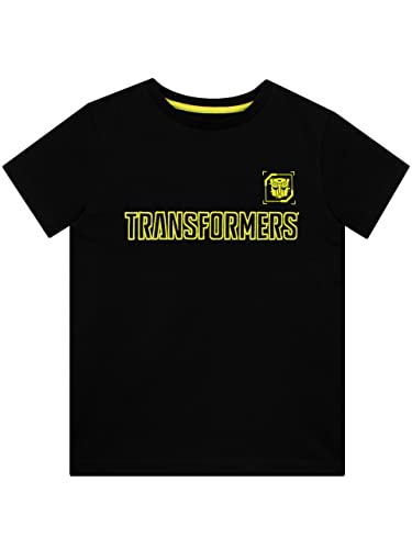 Transformers Jungen T-Shirt Black 140 von Transformers