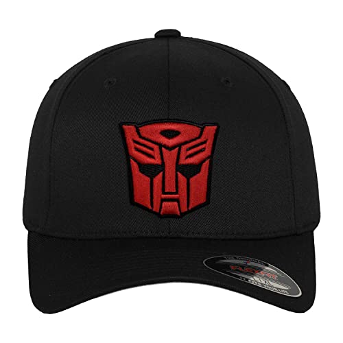 Transformers Offizielles Lizenzprodukt Autobots 3D Patch Flexfit Baseball Cap (Schwarz), Large/X-Large von Transformers