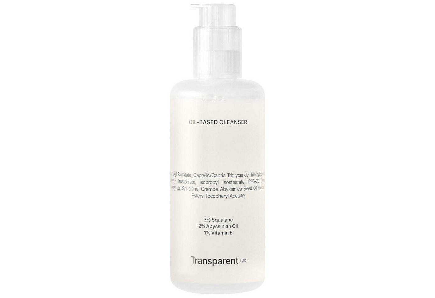 Transparent Lab Gesichts-Reinigungsöl Transparent Lab Oil-Based Cleanser 200ml Transparent Lab Gesichts-Reinigungsöl Transparent Lab Oil-Based Cleanser 200ml von Transparent Lab