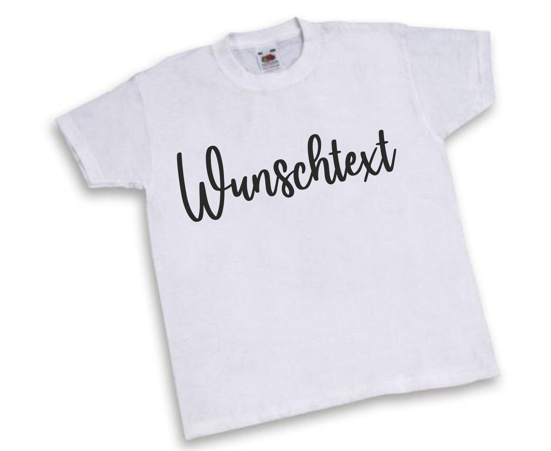 Kinder T-Shirt Mit Wunschtext Kinder T-Shirt Mit Wunschtext von TransparenzShop