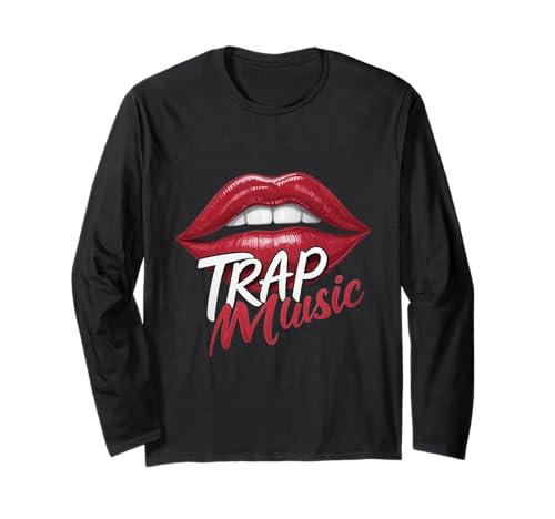 Trap Music Party Design von Pretty Girls Like Trap Music Langarmshirt von Trap Music Shirt For Pretty Girls