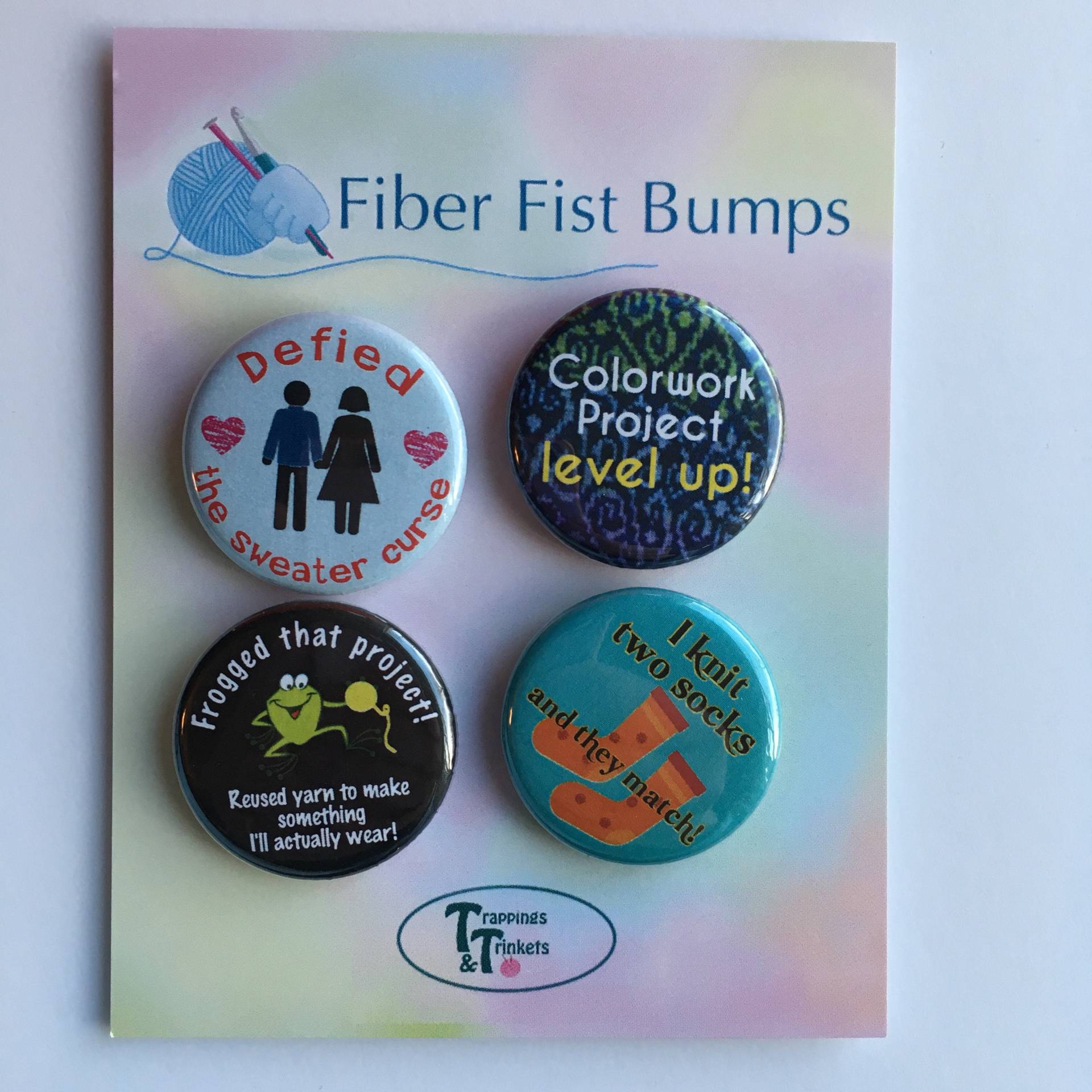 Fiber Fist Bumps - Leistungsabzeichen Für Faserbegeisterte 4 Pin Kollektionen Fiber Fist Bumps - Leistungsabzeichen Für Faserbegeisterte 4 Pin Kollektionen von TrappingsandTrinkets