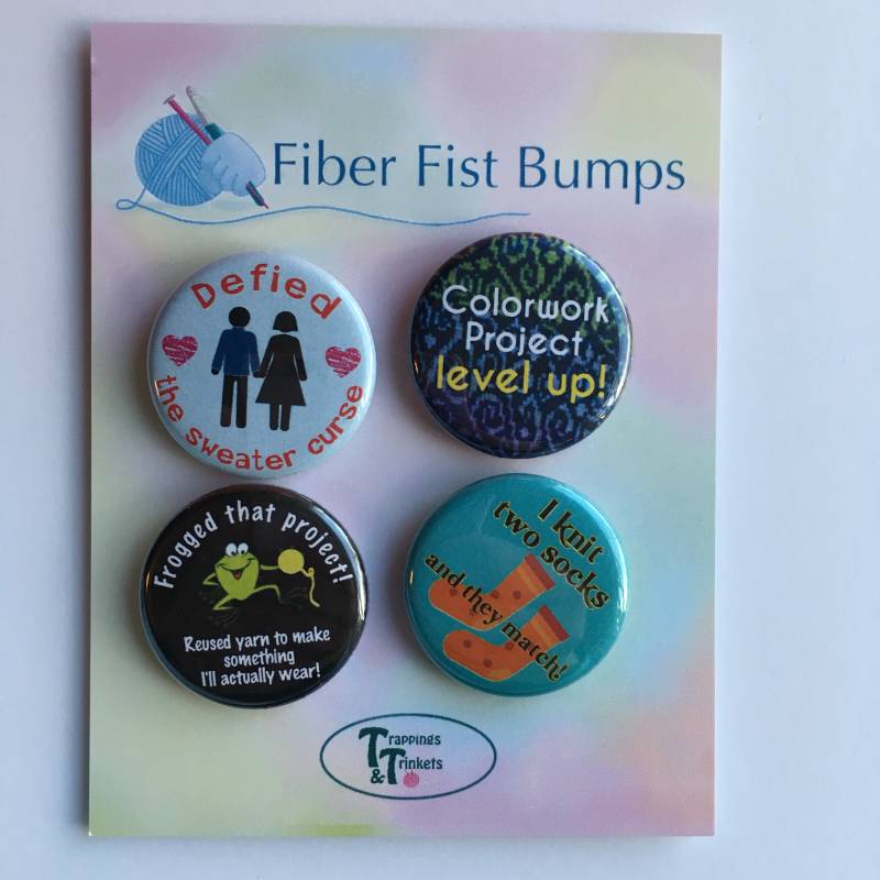 Fiber Fist Bumps - Leistungsabzeichen Für Faserbegeisterte 4 Pin Kollektionen Fiber Fist Bumps - Leistungsabzeichen Für Faserbegeisterte 4 Pin Kollektionen von TrappingsandTrinkets