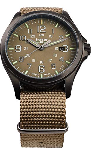 H3 Traser P67 Officer Pro Gunmetal Khaki NATO von Traser