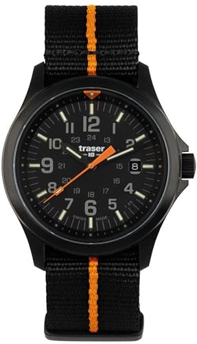 Tracer P67 Officer Pro Black 111065 Herrenuhr schwarz von Traser
