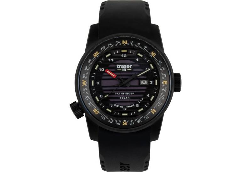 Traser Chronograph Armbanduhr P68 Pathfinder Solar von Traser