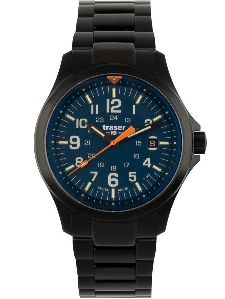 Traser Quarzuhr Traser H3 111070 Herrenuhr P67 Officer Pro Blue 42mm 10ATM Traser H3 111070 Herrenuhr P67 Officer Pro Blue 42mm 10ATM von Traser