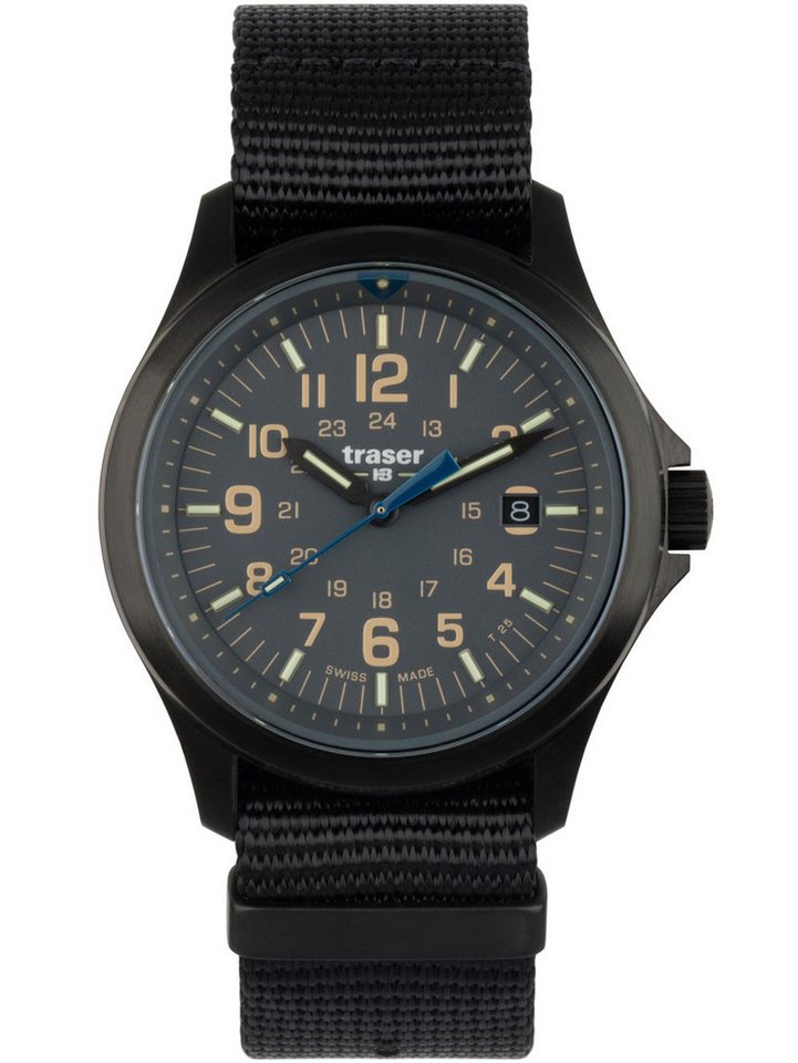 Traser Quarzuhr Traser H3 111072 Herrenuhr P67 Officer Pro Grey 42mm 10ATM Traser H3 111072 Herrenuhr P67 Officer Pro Grey 42mm 10ATM von Traser
