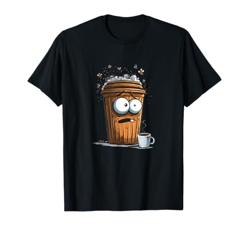 Lustig aussehende Mülltonnen-Grafik für Jungen und Mädchen T-Shirt Lustig aussehende Mülltonnen-Grafik für Jungen und Mädchen T-Shirt von Trash Can Outfit