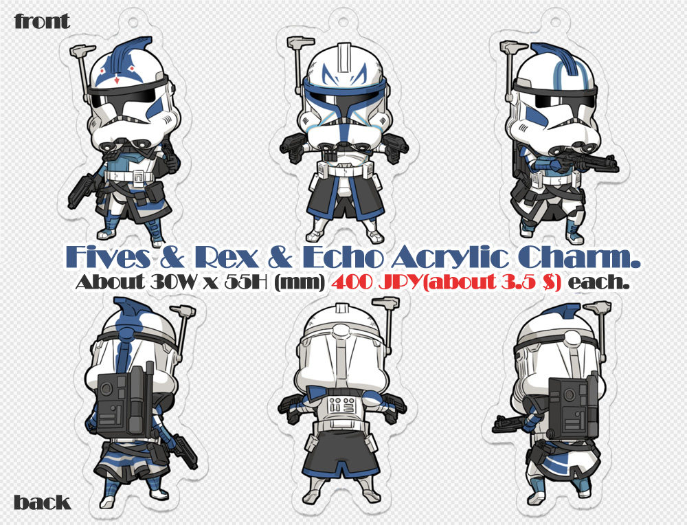 Acryl Anhänger | Clone Trooper Acryl Anhänger | Clone Trooper von Trash1Store