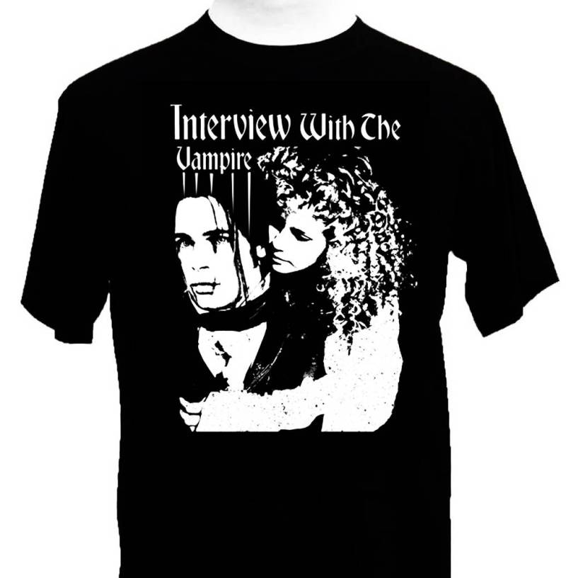 Neues Damen - Oder Herren-Shirt „Interview With The Vampire Anne Rice" Gothic-Post-Punk-Shirt von TrashLionShirts