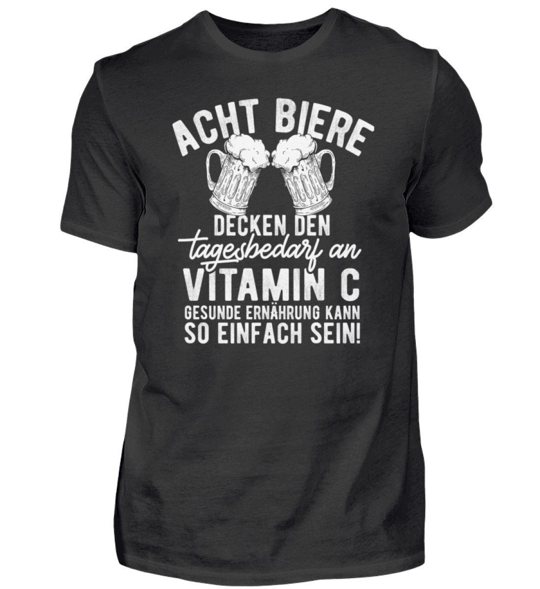 Acht Biere Am Tag Biertrinker Geschenk - Herren Shirt Acht Biere Am Tag Biertrinker Geschenk - Herren Shirt von TrashpandaInternet