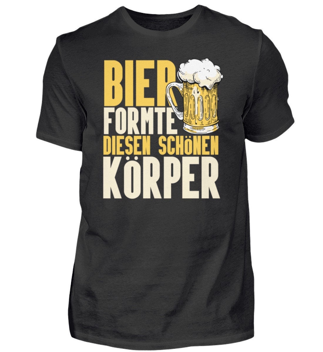 Bier Formte Diesen Schönen Körper Trinksprüche Biertrinker Papa Vater Vatertag Lustiges - Herren Shirt Bier Formte Diesen Schönen Körper Trinksprüche Biertrinker Papa Vater Vatertag Lustiges - Herren Shirt von TrashpandaInternet