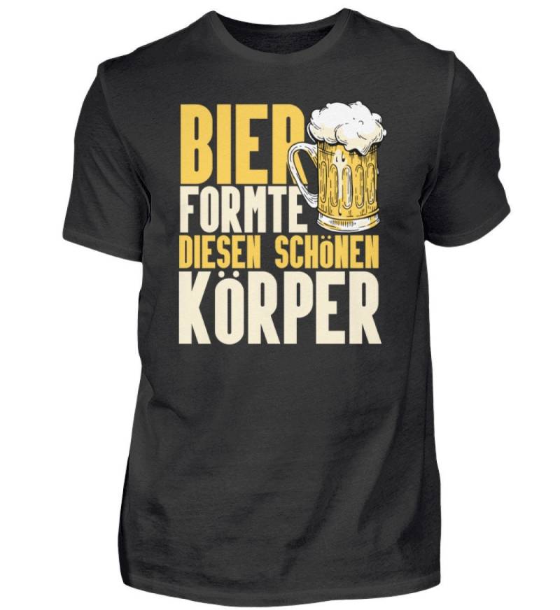 Bier Formte Diesen Schönen Körper Trinksprüche Biertrinker Papa Vater Vatertag Lustiges - Herren Shirt von TrashpandaInternet