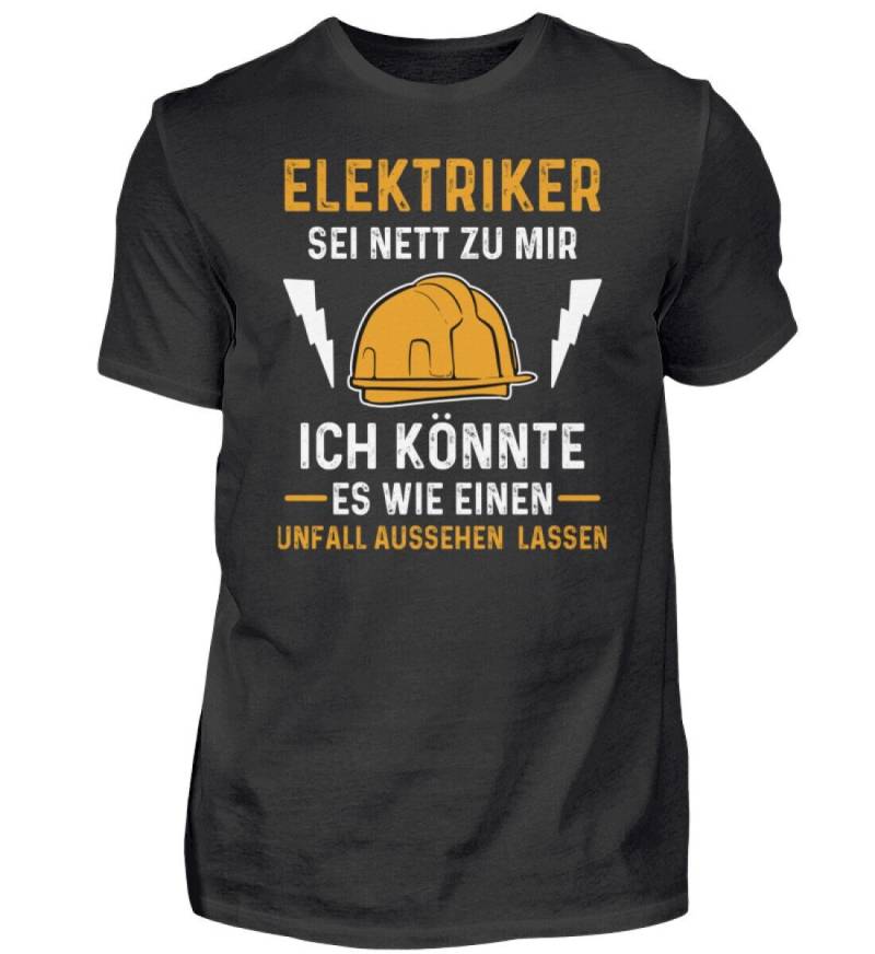 Elektriker Strippenzieher Elektrikerausbildung Lustige Sprüche - Herren Shirt Elektriker Strippenzieher Elektrikerausbildung Lustige Sprüche - Herren Shirt von TrashpandaInternet
