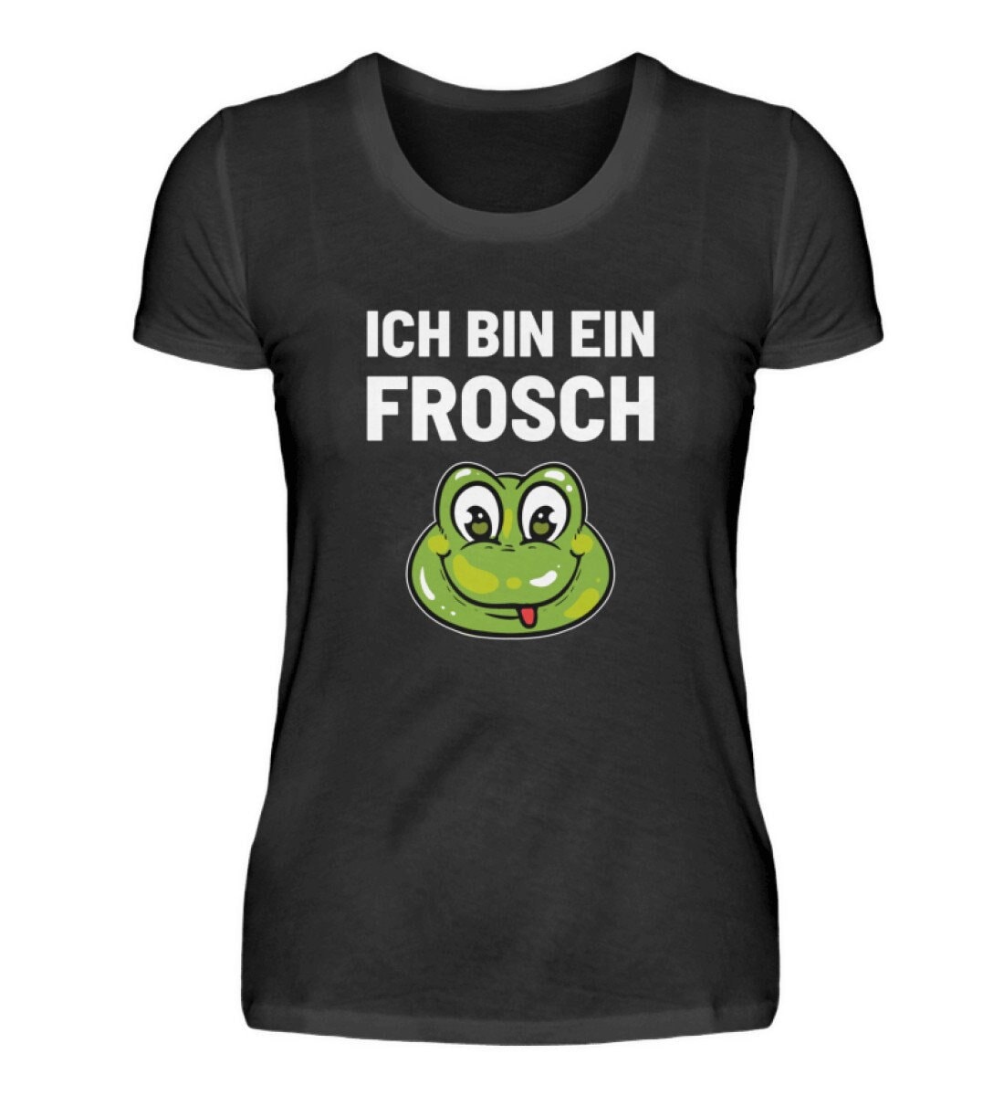 Fastnacht Kostüm Verkleidung Ich Bin Ein Frosch - Damenshirt Fastnacht Kostüm Verkleidung Ich Bin Ein Frosch - Damenshirt von TrashpandaInternet