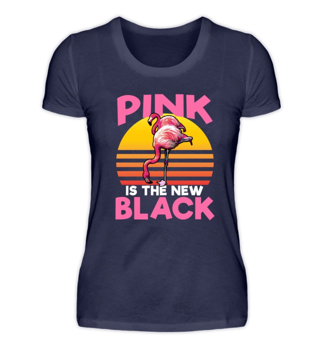 Flamingo - Damenshirt Flamingo - Damenshirt von TrashpandaInternet
