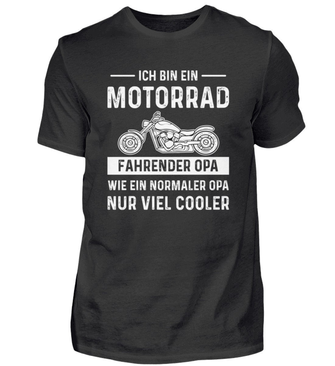 Ich Bin Ein Motorrad Fahrender Opa - Herren Shirt Ich Bin Ein Motorrad Fahrender Opa - Herren Shirt von TrashpandaInternet